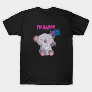 Cute Koala Animals Lover T-Shirt